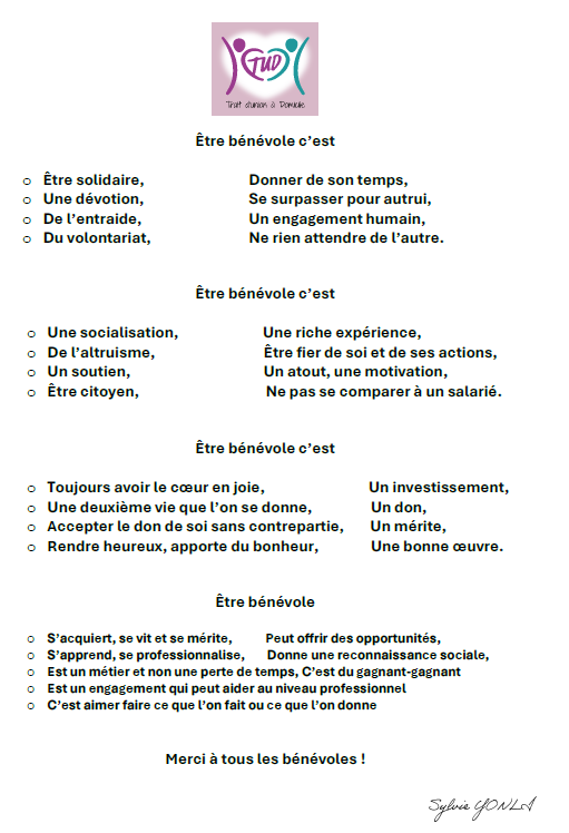 Être Bénévole